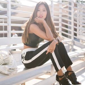 Silk Parker Track Pants